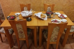 Breakfast tables