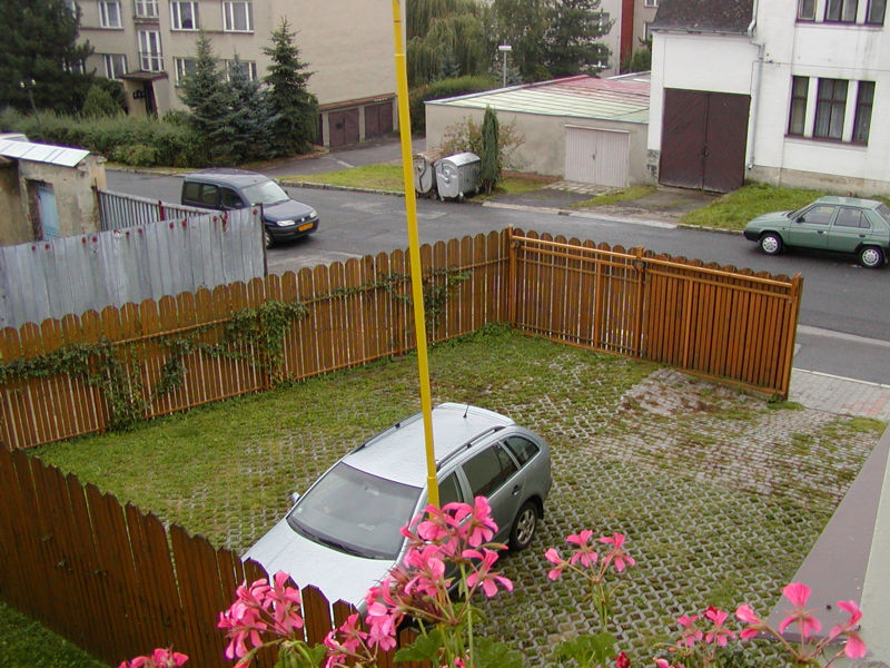 Pension Fontána: parkoviště